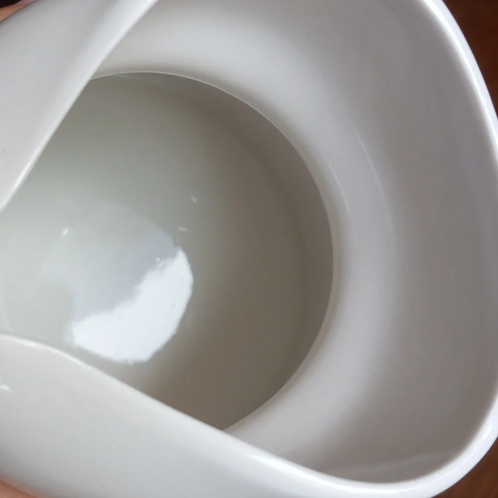 Crate&Barrel white pitcher